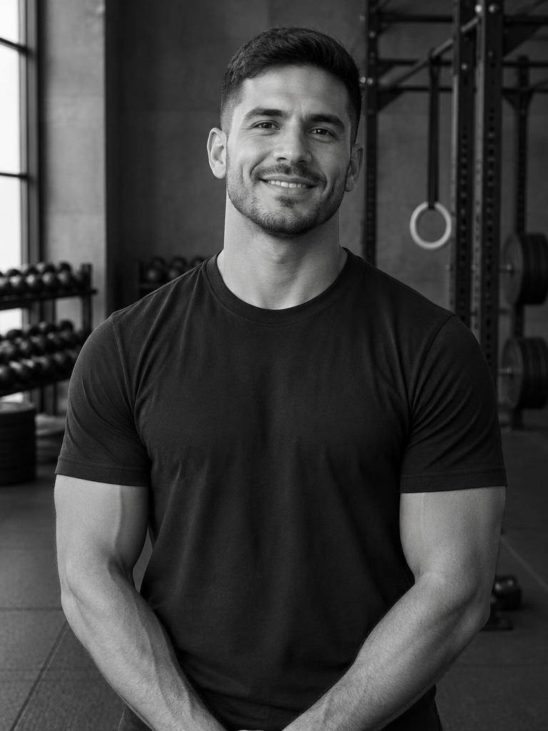 Retrato generado para el rol ilustrativo Coach de Gymnastics